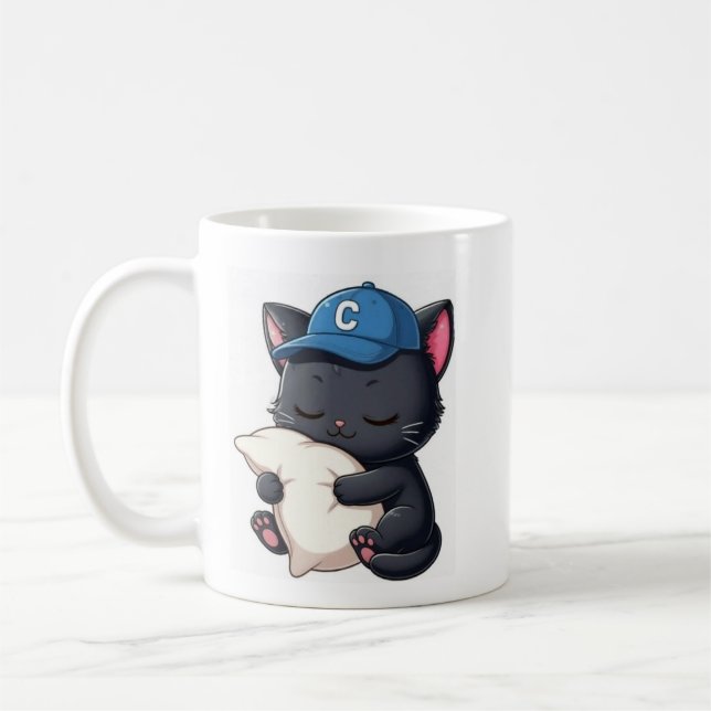 Adorable Cat Mug Kaffemugg (Vänster)