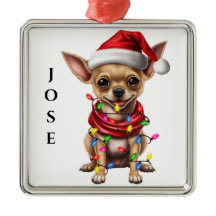 ADORABLE CHRISTMAS CHIHUAHUA HUND