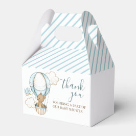 Adorable Cute Teddy Bear Baby Shower Favor Box Presentaskar