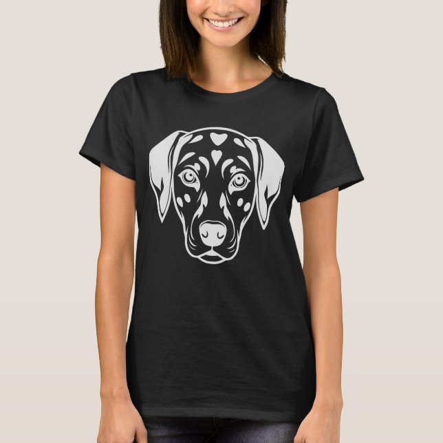 Adorable Dalmata T Shirt (Framsida)