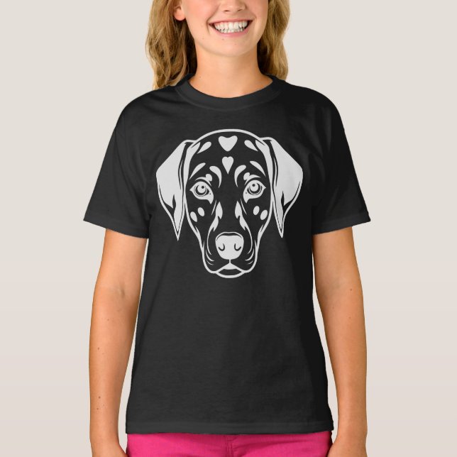 Adorable Dalmata T Shirt (Framsida)