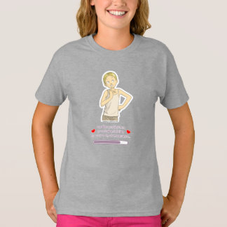 Adorable design pour fille t shirt