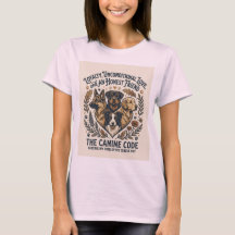 Adorable Dog Lover Girl Aesthetic T-Shirt