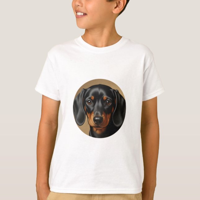 Adorable Dog T-Shirt (Framsida)