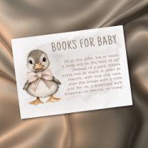 Adorable Duckling Waddle It Be Baby Shower Books