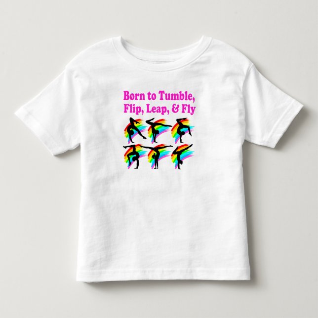 ADORABLE FRAURE GYMNASTICS CHAMPION T-SHIRT (Framsida)