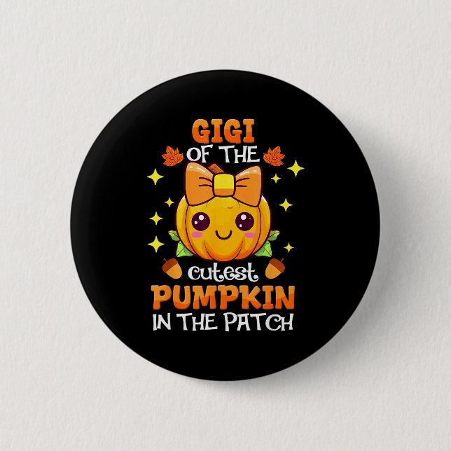 Adorable Gigi Of The Cutest Pumpkin In The Patch  Knapp (Framsida)