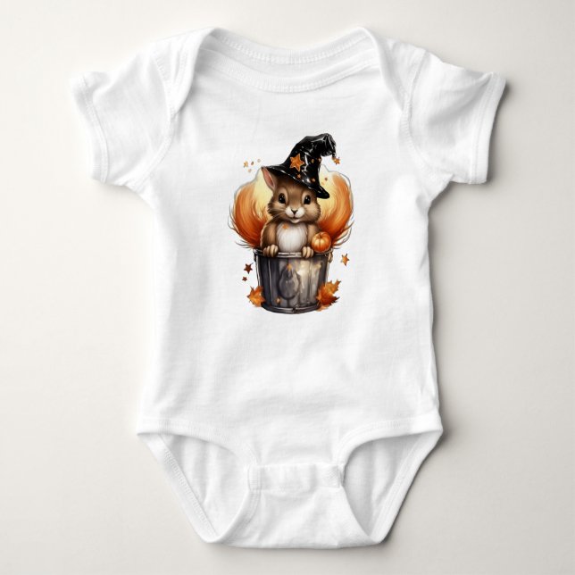 ADORABLE HALLOWEEN RED SQUIRREL T SHIRT (Framsida)