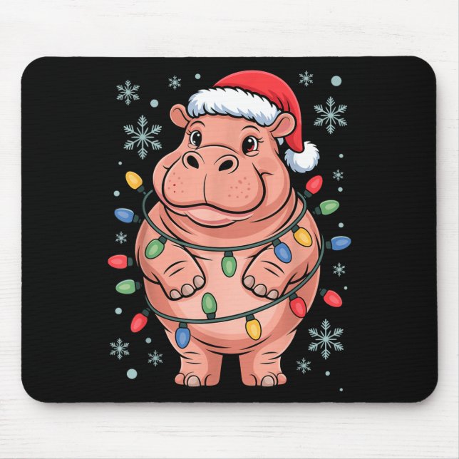 Adorable Hip Wrapped Christmas Light Santa Hat Win Musmatta (Framsidan)