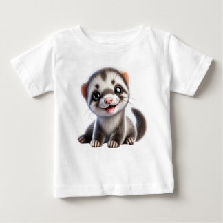 Adorable Hurón Bebé T Shirt