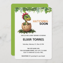 Adorable Kawaii Baby Dinosaur Hatching