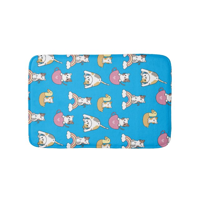 Adorable Kitty Cats Badrumsmatta (Framsidan)