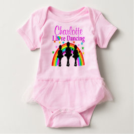 ADORABLE PERSONLIG I KÄRLEK DANCING TUTU T-SHIRT