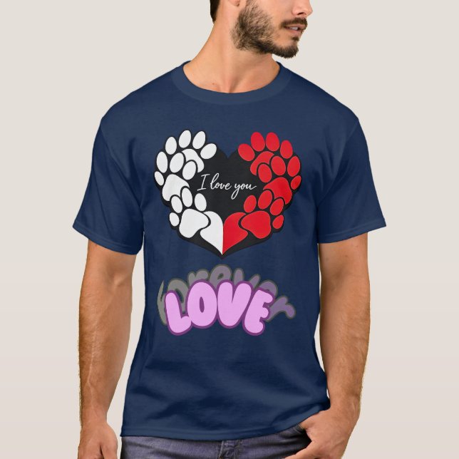 Adorable Pet Heart Tee (Framsida)