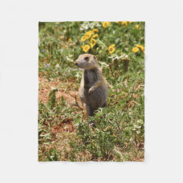 Adorable Prairie Dog Fleecefilt