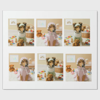 Adorable Puppies in Baby Clothes Unisex Presentpapper