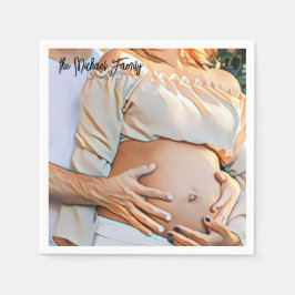 Adorable queen mom eternal love pappersservett