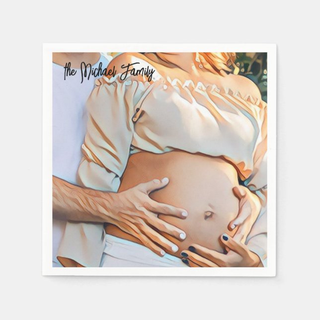 Adorable queen mom eternal love pappersservett (Framsidan)