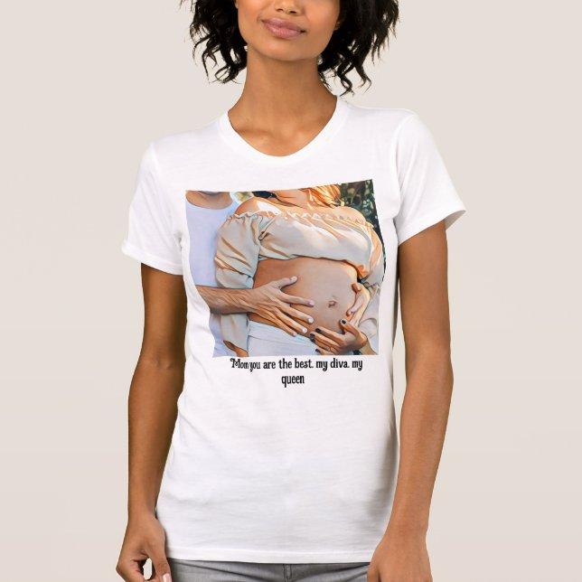 Adorable queen mom eternal love t shirt (Framsida)