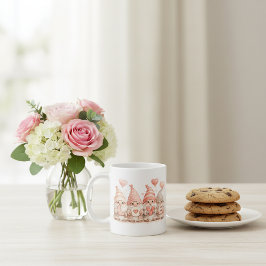 Adorable Valentine Gnome LOVE Mug Kaffemugg