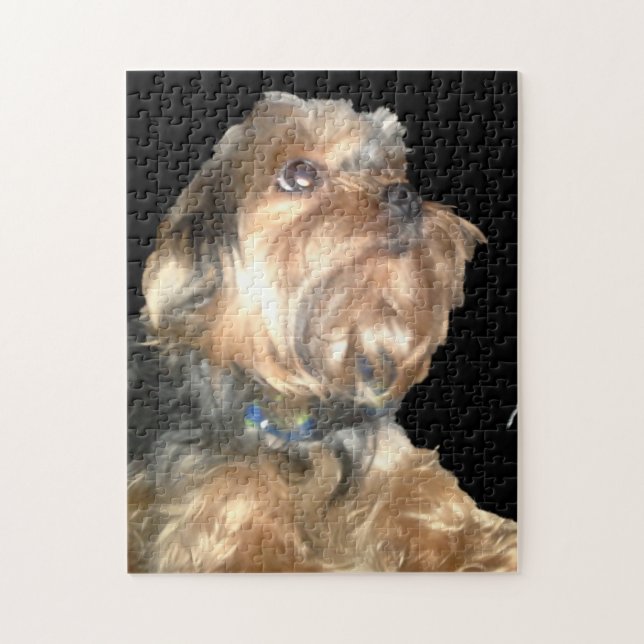 ADORABLE YORKY JIGSAW PUZZZLE PUSSEL (Vertikal)