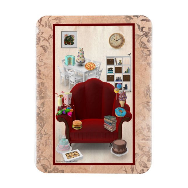 Adorables 3D Universe Mat Magnet (Vertikal)