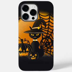 Adorables Halloween Cat and Pumpkin