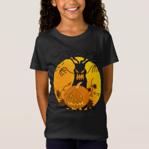 Adorables Halloween Creepy Träd T-Shirt