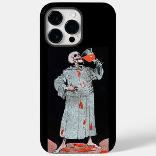 Adorables Halloween Skeleton Drinking Blood