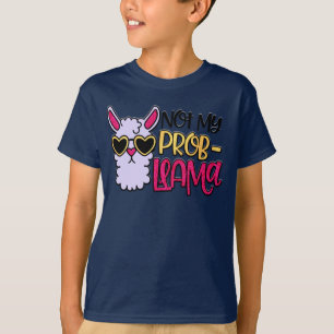 Adorables Laama Kärlek inte My Probllama T-Shirt