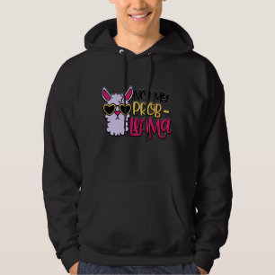 Adorables LLama Kärlek inte My Probllama Hoodie