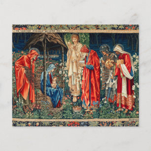 ADORATION MAGI Morris,Burne-Jones Flygblad
