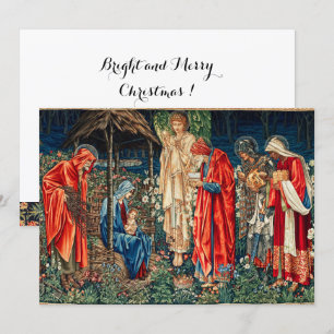 ADORATION MAGI Morris,Burne-Jones-jul Kort