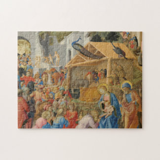 Adoration of Magi Fra Angelico Fra Filippo Lippi Pussel
