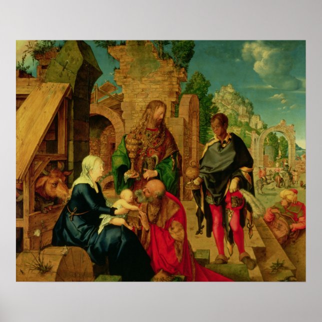 Adoration of the Magi, 1504 Poster (Framsidan)