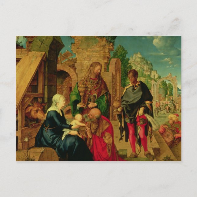 Adoration of the Magi, 1504 Vykort (Framsida)