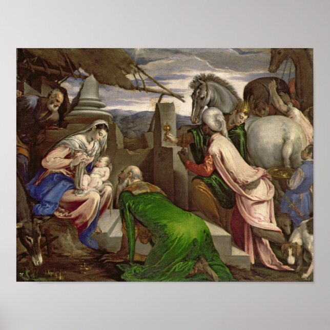 Adoration of the Magi, 1563-64 Poster (Framsidan)