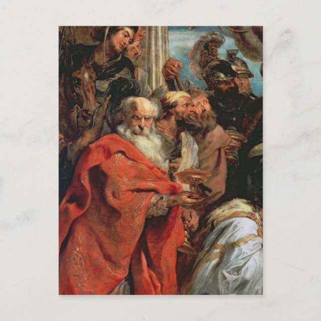 Adoration of the Magi, 1624 Vykort (Framsida)