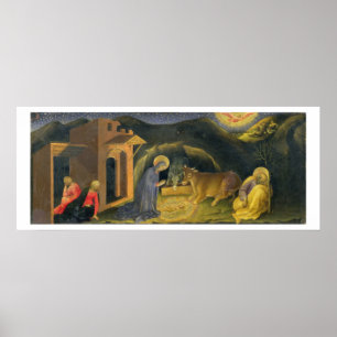 Adoration of the Magi Altarpart; lämnat hand prede Poster