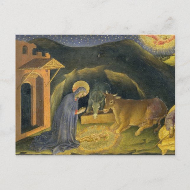 Adoration of the Magi Altarpart; lämnat hand prede Vykort (Framsida)