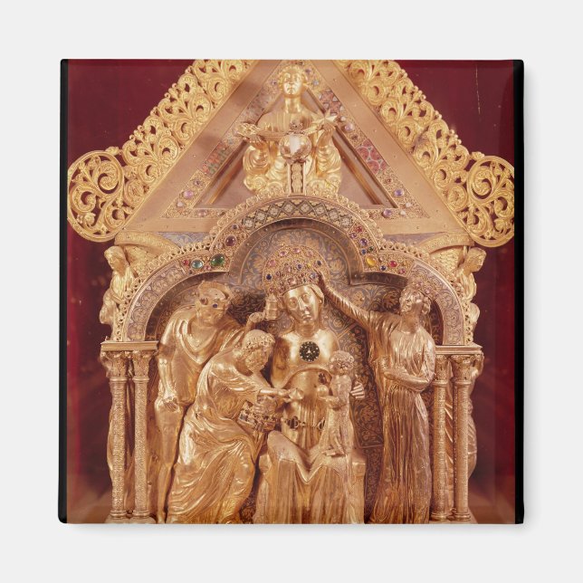Adoration of the Magi, gabled end. Magnet (Framsidan)