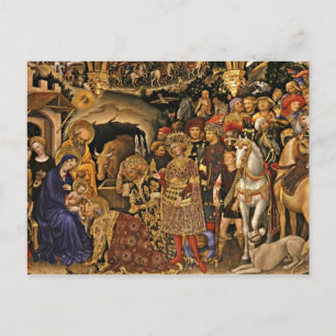 Adorazione dei Magi Vykort