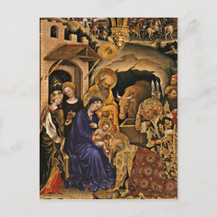 Adorazione dei Magi Vykort
