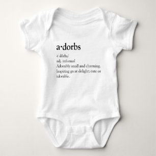 Adorbs Baby Jersey Bodykostym Tee