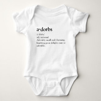 Adorbs Baby Jersey Bodykostym Tee