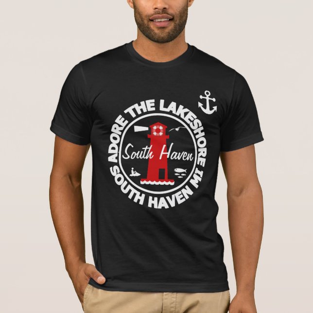 Adore Lakeshore - södra Haven T-shirt (Framsida)