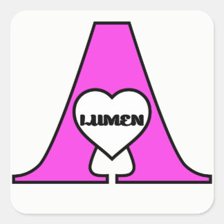 Adore Sticker Fyrkantigt Klistermärke