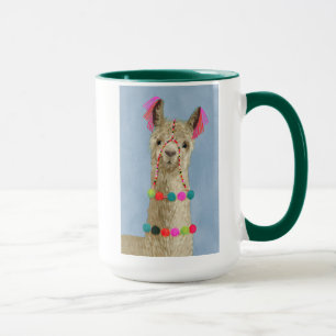 Adorned Llama - Beige Mugg