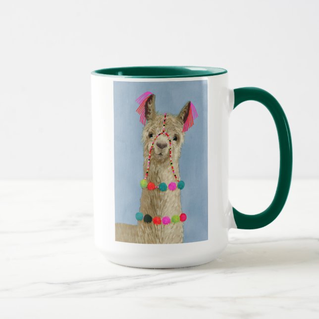 Adorned Llama - Beige Mugg (Höger)