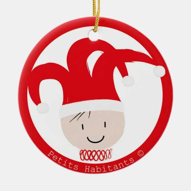 Adorno de cerámica julgransprydnad keramik (Framsidan)